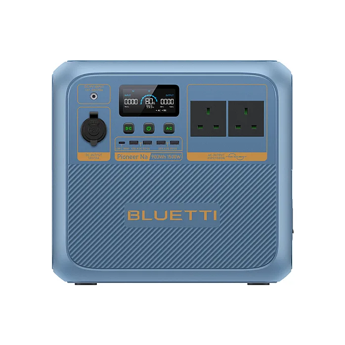BLUETTI Pioneer Na Portable (Sodium-ion) Power Station With 100W Foldable Monocrystalline Solar Panel 