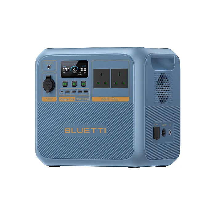 BLUETTI Pioneer Na Portable (Sodium-ion) Power Station With 100W Foldable Monocrystalline Solar Panel 