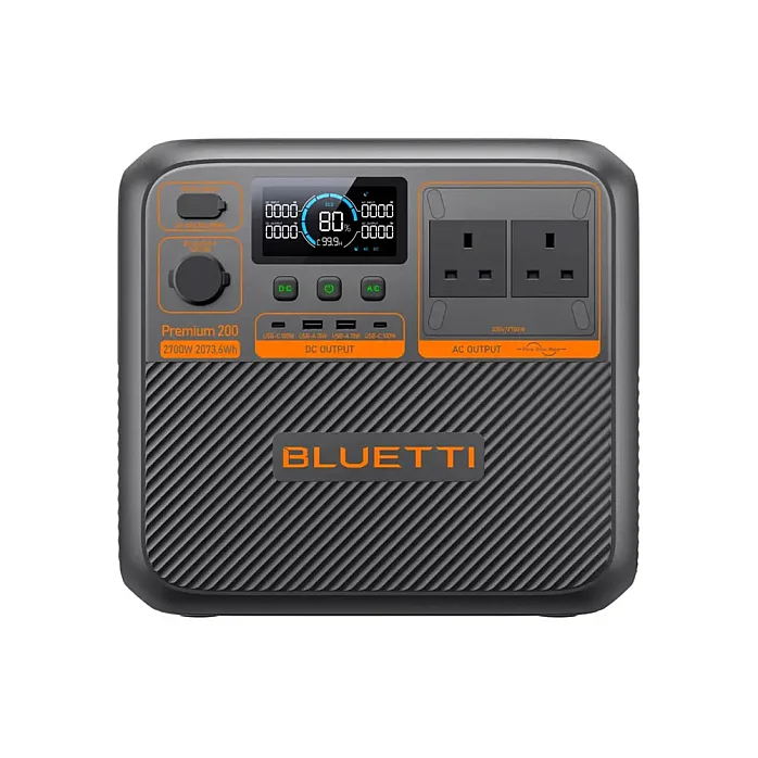 BLUETTI PREMIUM 200 v2 Portable Battery Power Station 2073Wh 2700w