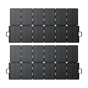 BLUETTI SORA 500 Next Gen N-Type Mono Cells IP67 Foldable 2 x Solar Panel - 500W (Total 1000W)