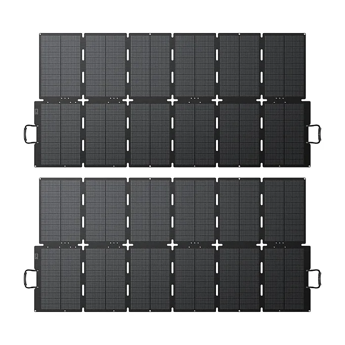 BLUETTI SORA 500 Next Gen N-Type Mono Cells IP67 Foldable 2 x Solar Panel - 500W (Total 1000W)