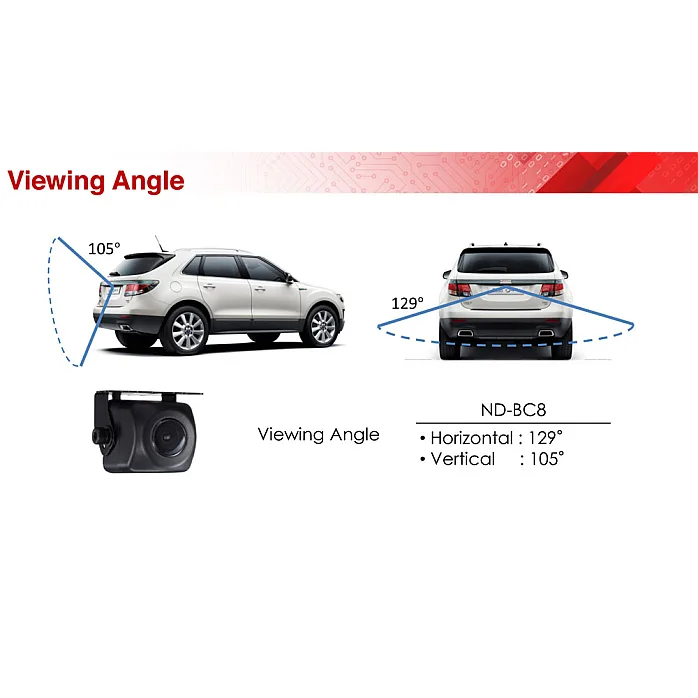 Pioneer ND-BC9 Universal Car Back-up Reversing Camera