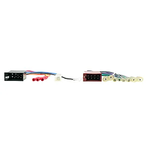 CT20UV04 Universal Female ISO to Bullet End Car Stereo Wiring Harness Adaptor