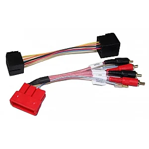 Connects2 CT20PO02 Amplified Audi / Porsche 1992 - 2014 Mini ISO 4 Channel RCA