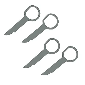 CT22AU01 Skoda Car Radio Stereo Removal Release Keys (2 Pairs)