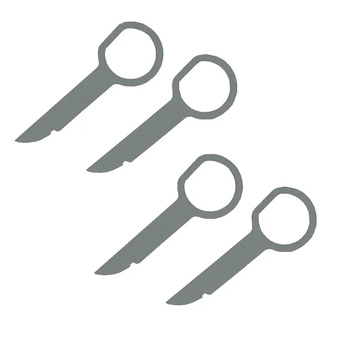 CT22AU01 Skoda Car Radio Stereo Removal Release Keys (2 Pairs)