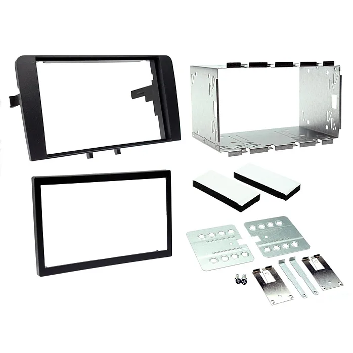 Audi A3, S3 (2005-2012) Double Din Car Stereo Fascia Steering BOSE Retention Fitting Kit