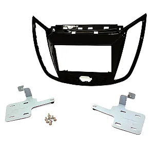 Connects2 CT23FD29 - Ford C-Max, Kuga Piano Black Double Din Fascia Panel