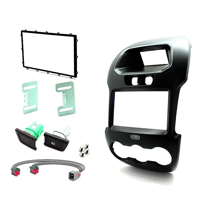 CTKFD40C Ford Ranger Double Din Stereo Fascia Fitting Kit With Door and Hazard Button