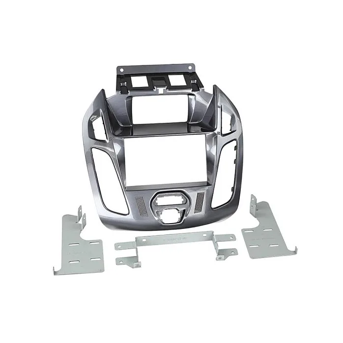 CTKFD78 Ford Transit Connect Nebula Anthracite Gloss Double Din Car CD Stereo Fascia Fitting Kit