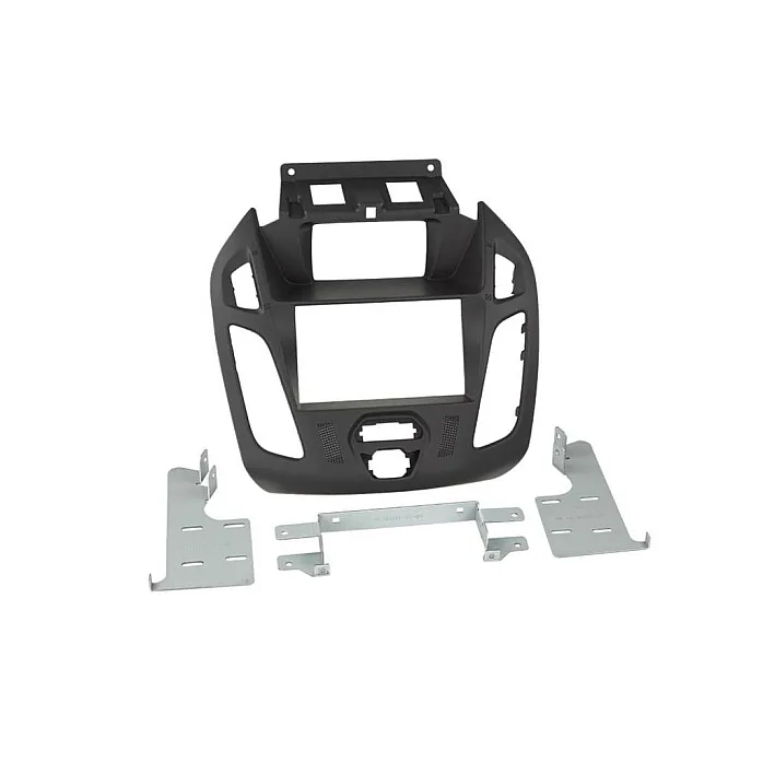 CTKFD85 Ford Transit Connect Matt Black Double Din Car CD Stereo Fascia Fitting Kit