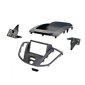 InCarTec 50-968 Ford Transit Single/ Double Din Radio Fascia Adaptor Panel (DARK GREY)