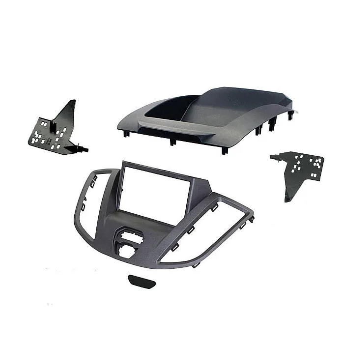 CTKFD87 Ford Transit 2015-2021 Dark Grey Single / Double Din Car CD Stereo Fascia Fitting Kit