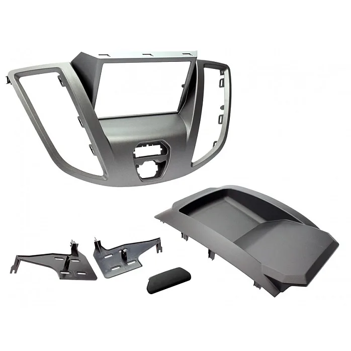 CTKFD88 Ford Transit 2015 - 2021 Light Grey Double Din Car Stereo Fascia Fitting Kit