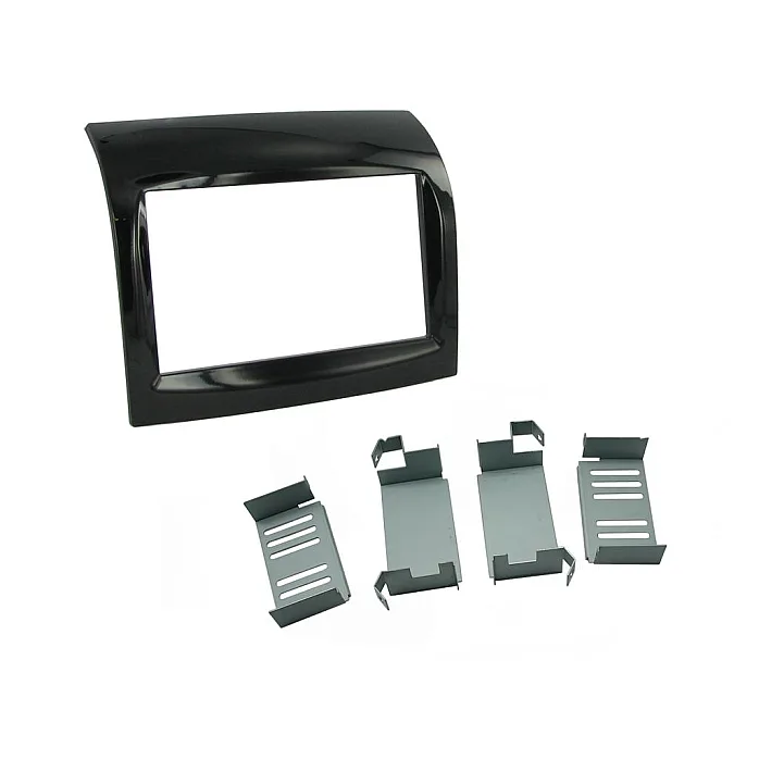 Connects2 CTKFT09 - Fiat Ducato 2012 - 2014 Black Double Din Car Stereo Fascia Fitting Kit