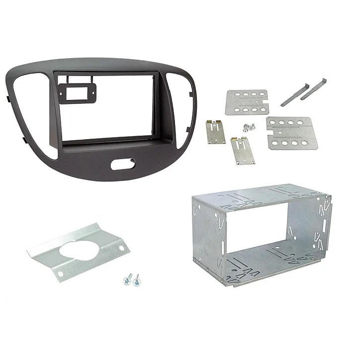 Connects2 CT23HY13 - Hyundai i10 (2008-2013) Double Din Stereo Fascia Fitting Kit