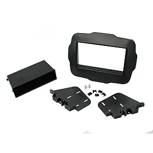 CT23JP01 Jeep Renegade 2015-2021 Double Din Stereo Fascia Facia Panel Adaptor