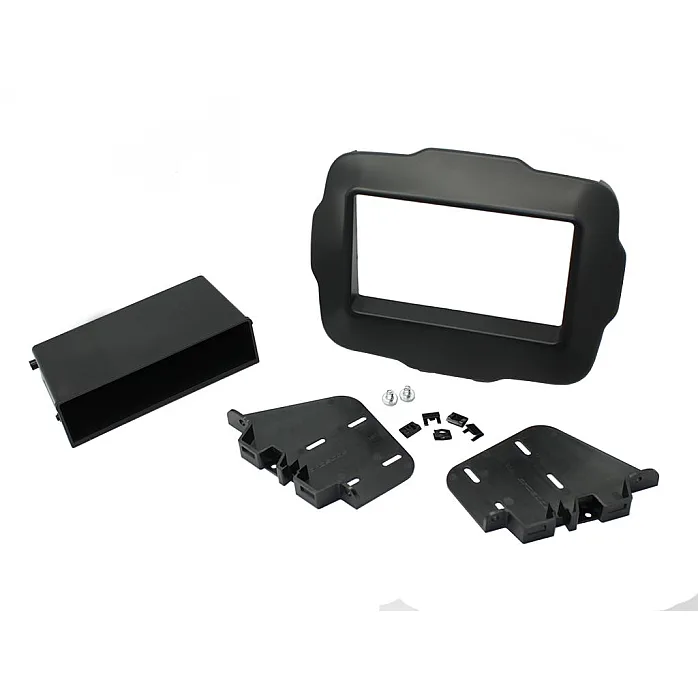 CT23JP01 Jeep Renegade 2015-2021 Double Din Stereo Fascia Facia Panel Adaptor