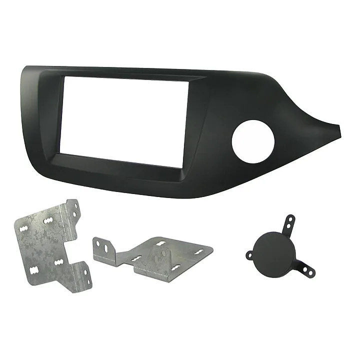 CTKKI31 Kia Ceed , Pro Ceed Matt Black Double Din Car Stereo Fascia Fitting Kit