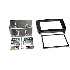 Connects2 CT23MB04 - Mercedes CLK 2004-2009 Double Din Fascia Plates Black
