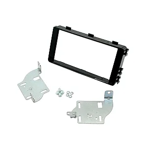 CT23MT16 Fiat Fullback 2018 Onwards Gloss Black Double Din Stereo Fascia Fitting Adaptor