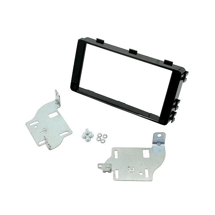 CTKMT09 Mitsubishi Outlander, L200 Black Double Din Car CD Stereo Fascia Fitting Kit