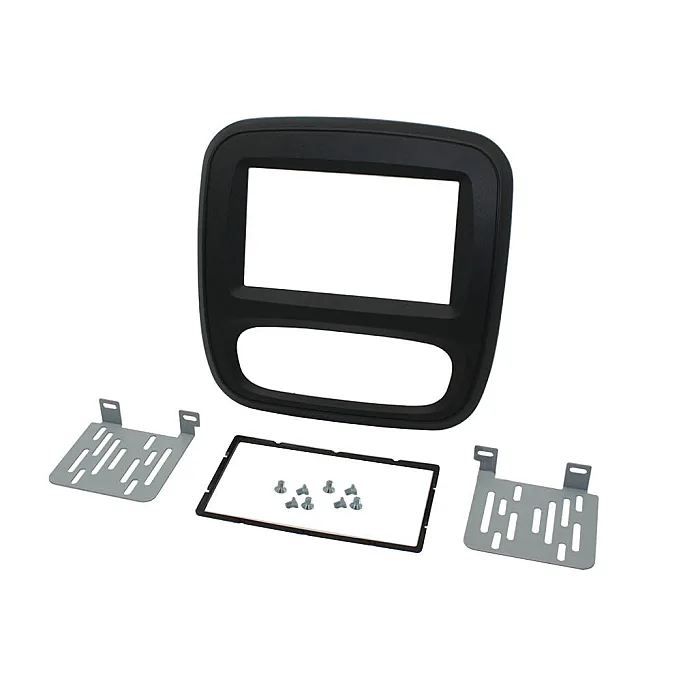 CTKRT06 Renault Trafic 2014-2017 Double Din Car Stereo Fascia Steering Control Fitting Kit