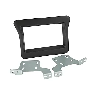 CT23RT11 Renault Master 2014-2019 Black Double Din Stereo Fascia Panel Adaptor