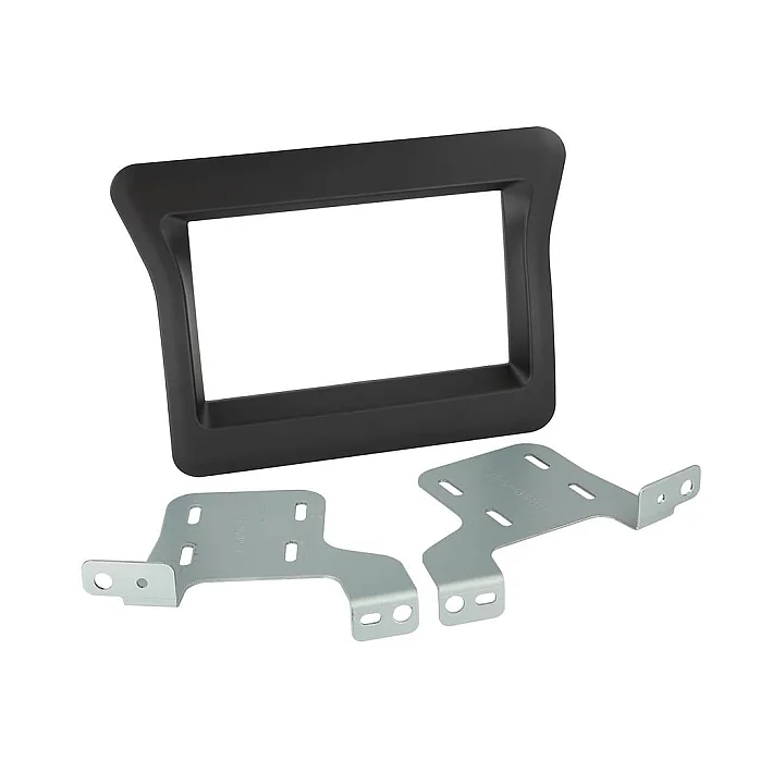 CT23RT11 Renault Master 2014-2019 Black Double Din Stereo Fascia Panel Adaptor
