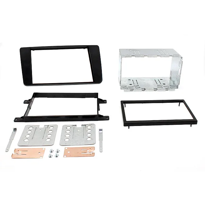 Connects2 CT23SK04 - Skoda Yeti 2009-2013 Black Double Din Stereo Fascia Fitting Kit