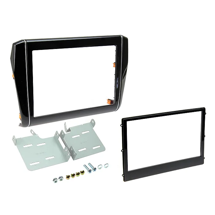 CTKSZ10 Suzuki Swift 2017-2021 Piano Black Double Din Stereo Fascia Fitting Kit