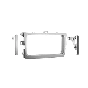 Connects2 CT23TY10 Toyota Corolla 2009> Double Din Car Stereo Silver Fascia Adaptor
