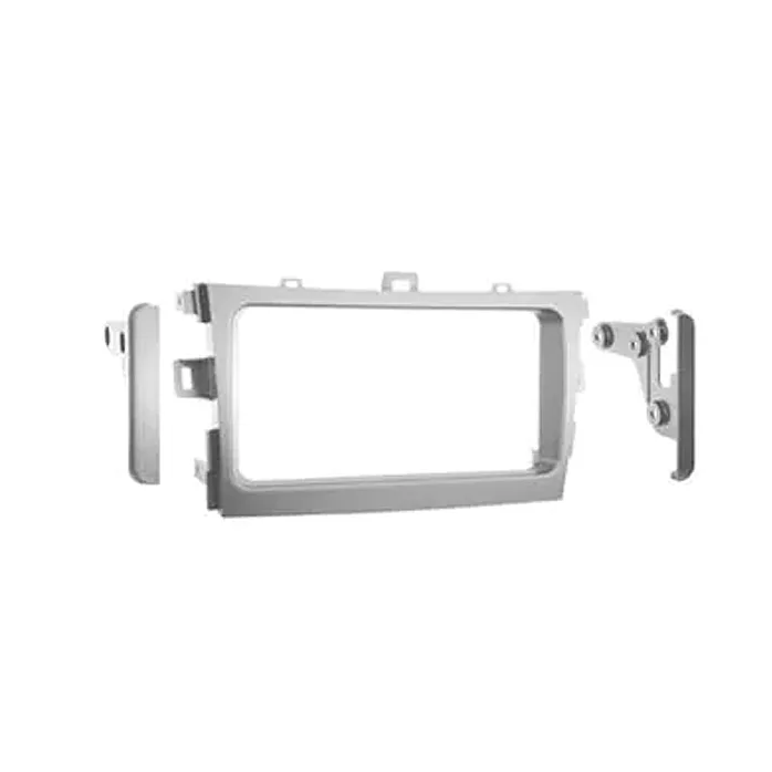 Connects2 CT23TY10 Toyota Corolla 2009> Double Din Car Stereo Silver Fascia Adaptor