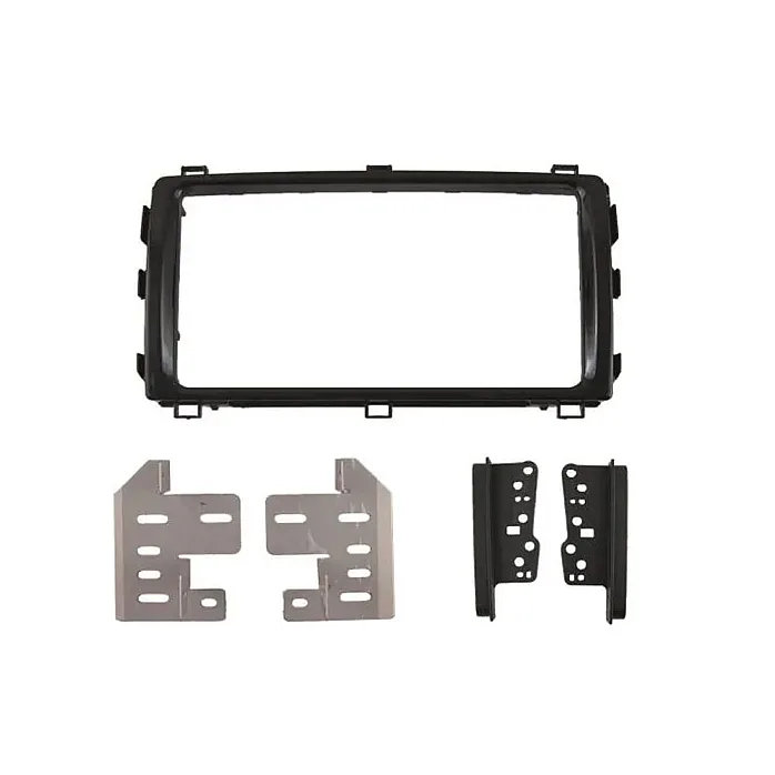 Connects2 CT23TY106 Toyota Auris 2014-2018 Double Din Car Stereo Gloss Black Fascia Adaptor