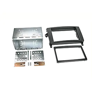 Connects2 CT23VW02 - Volkswagen Crafter 2006-2017 Black Double Din Fascia Plates Kit