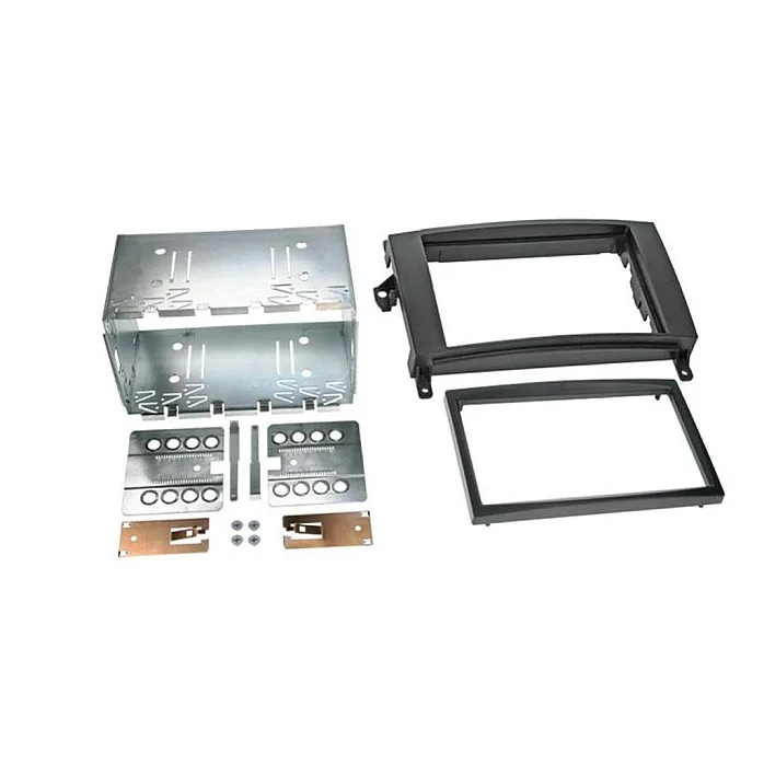 Connects2 CT23VW02 - Volkswagen Crafter 2006-2017 Black Double Din Fascia Plates Kit
