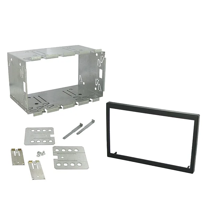 Connects2 CT23VW03 VW Bora, Golf, Lupo, Passat Double Din Stereo Fascia Adaptor - Black