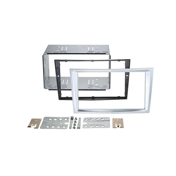 CTKVX10 Vauxhall Astra, Antara, Zafira ( Matt Chrome ) Double Din Car Stereo Fitting Kit