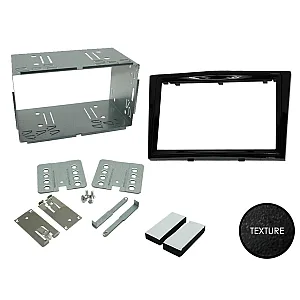 Connects2 CT23VX18 - Vauxhall Corsa, Zafira Double Din Fascia Adaptor Kit (Piano Black)