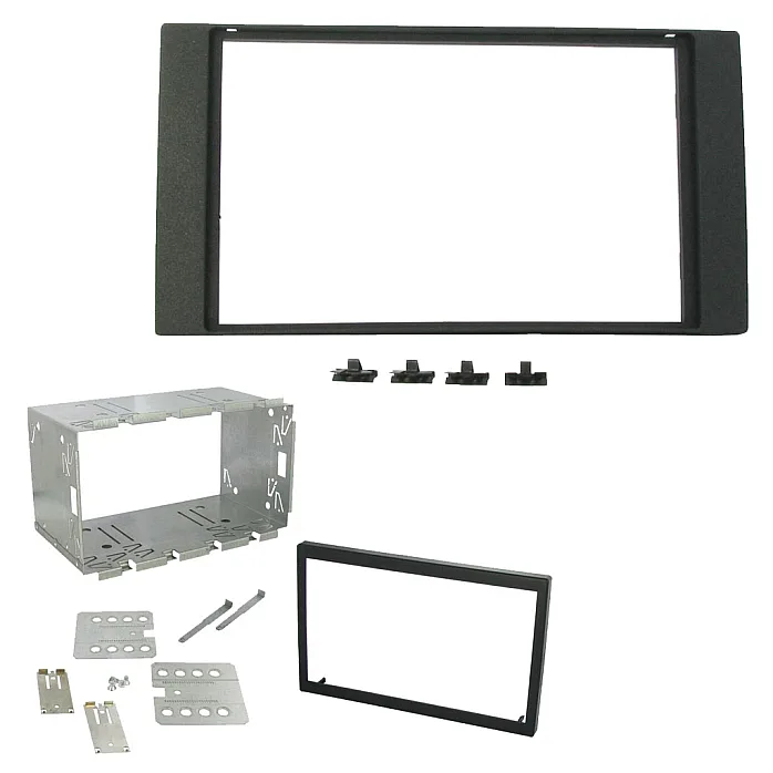 Connects2 CT23FD03 Ford Galaxy, Kuga, S-Max, Transit Anthracite Double Din Fascia Adaptor