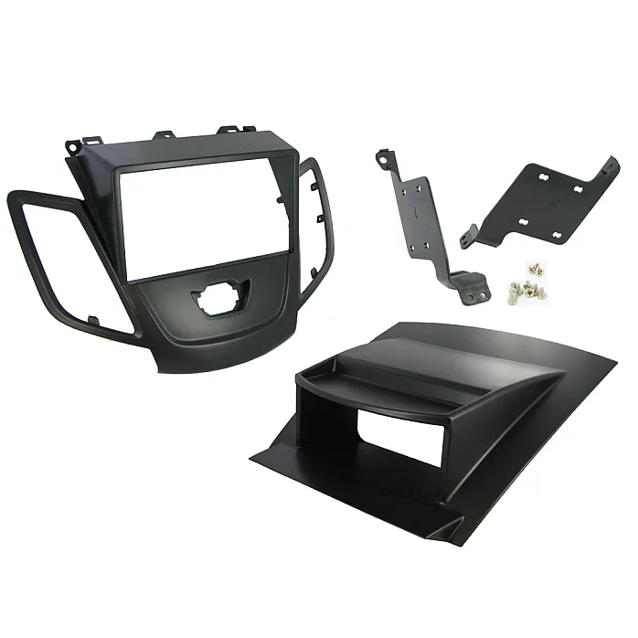 Ford Fiesta 2013 - 2017 Double Din Stereo Fascia / Steering / Antenna Fitting Kit