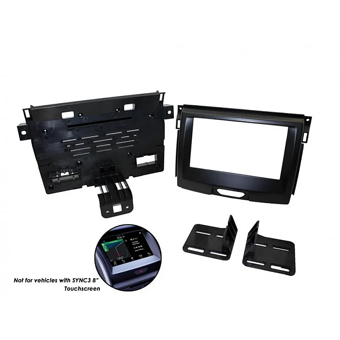 CTKFD65 Ford Ranger, Everest Double Din Car CD Stereo Fascia Fitting Kit