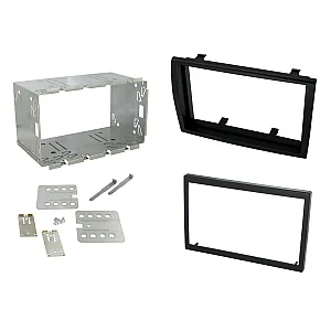 Connects2 CT23FT02 - Fiat Ducato 2006-2011 Black Double Din Fascia Plates Adaptor