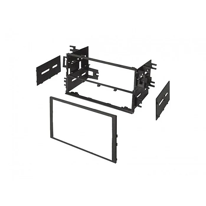 CT23HD46 Honda Odyssey, Pilot, Prelude Double DIN Fascia Adaptor Kit Black