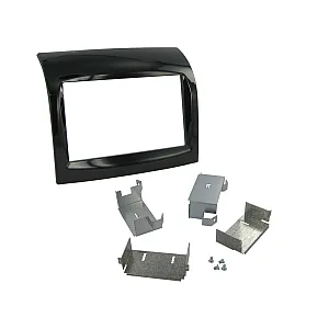 CT23PE14 Peugeot Boxer 2012-2014 Gloss Black Double Din Car Stereo Fascia