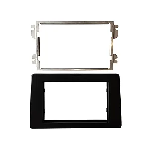 CT23RT19 Vauxhall / Opel Movano 2020> Black Double Din Stereo Fascia Panel Adaptor