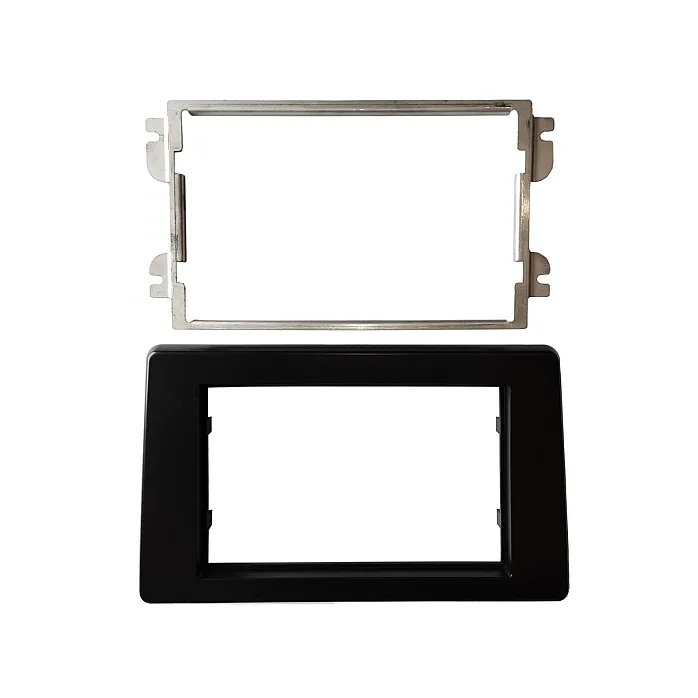 CT23RT19 Vauxhall / Opel Movano 2020> Black Double Din Stereo Fascia Panel Adaptor