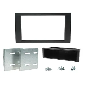 Connects2 CT23ST22 Seat Ibiza, Leon Black Double Din Car Stereo Fascia Panel Adaptor