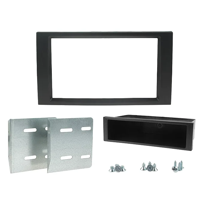 Connects2 CT23ST22 Seat Ibiza, Leon Black Double Din Car Stereo Fascia Panel Adaptor