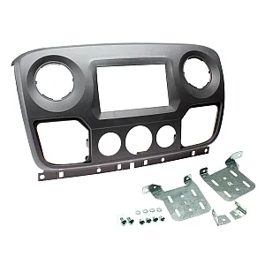 CT23VX60 Vauxhall/Opel Movano 2010-2014 Double Din Fascia Adaptor (Black Matt)